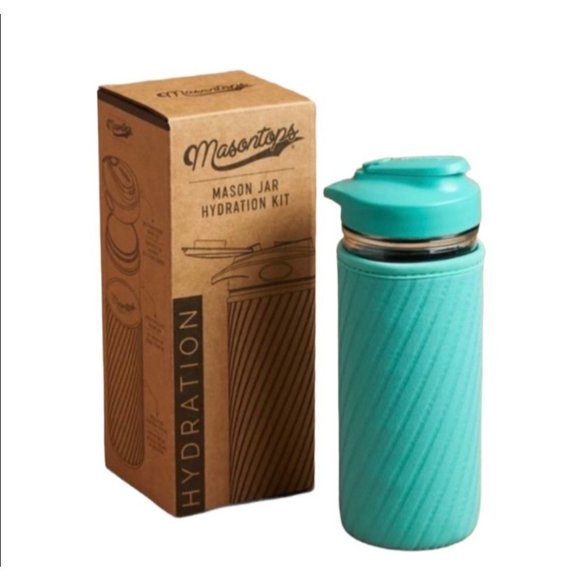 Masontops Mason Jar 3 Piece Water Bottle Set - Picture 1 of 10